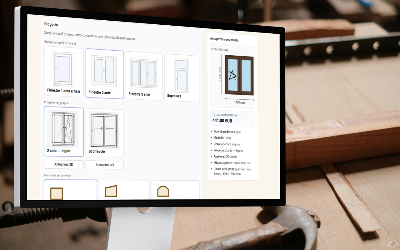 Dashboard di Controllo Archimede WebApp